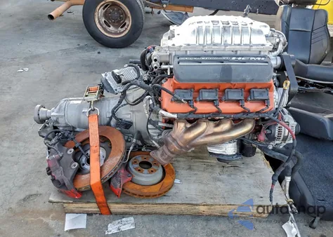 2017 Dodge Challenger Srt Hellcat z USA, uszkodzony, nr VIN 2C3CDZC90HH508576